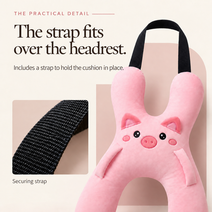 Hugger pillow for sleeping in the car